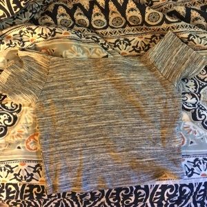 Off the shoulder crop top